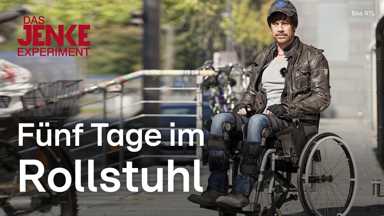 Jenke-Experiment: Eine Woche ohne Beine &ndash; Was Gehende nicht sehen (2014) | RTL DOKU