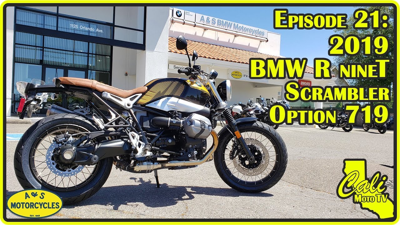 2019 BMW R nineT Scrambler Option 719 Review