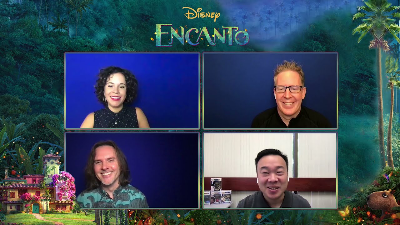 Disney's ENCANTO | Interview with BYRON HOWARD, JARED BUSH & CHARISE CASTRO SMITH | POC Culture