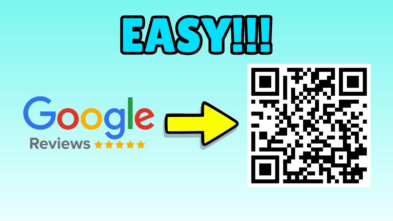 Как сгенерировать QR-код для отзывов в Google.