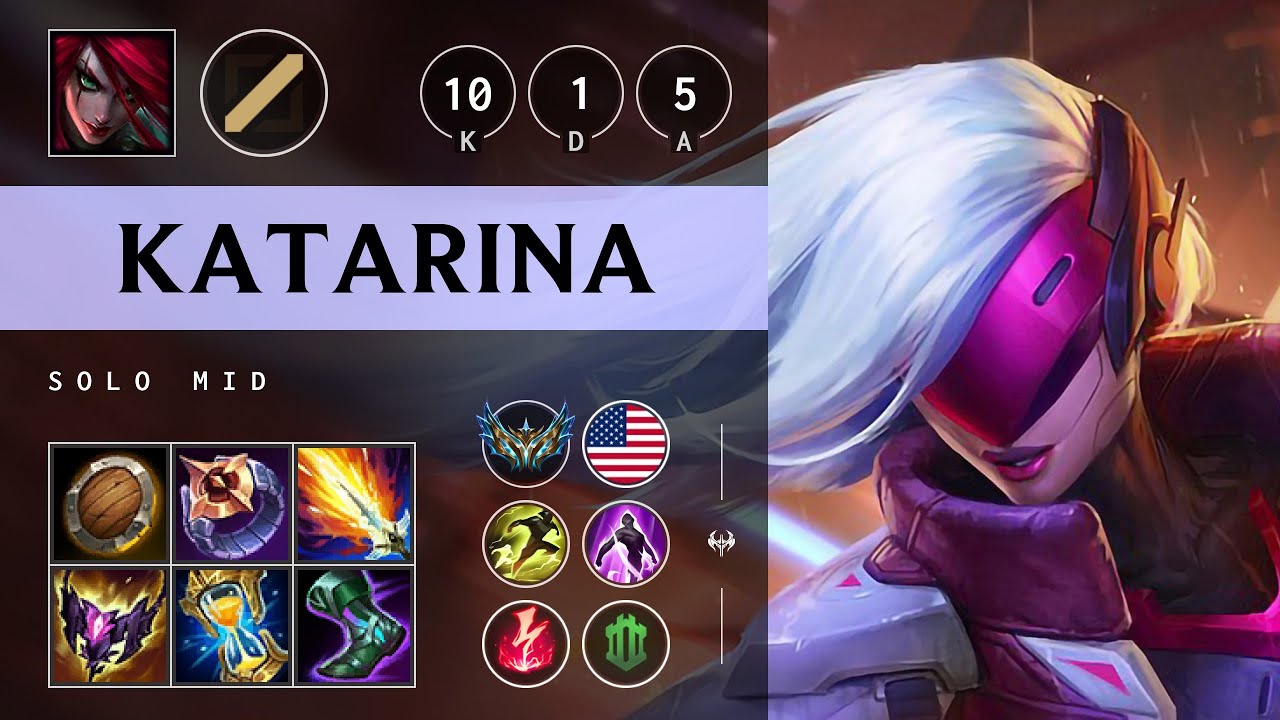 Katarina Mid vs Orianna - NA Challenger Patch 25.13