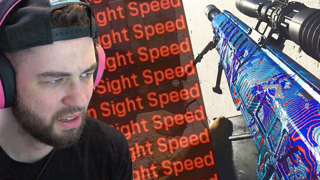 I made the SLOWEST sniper rifle possible on MODERN WARFARE (PRE-RYTEC)
