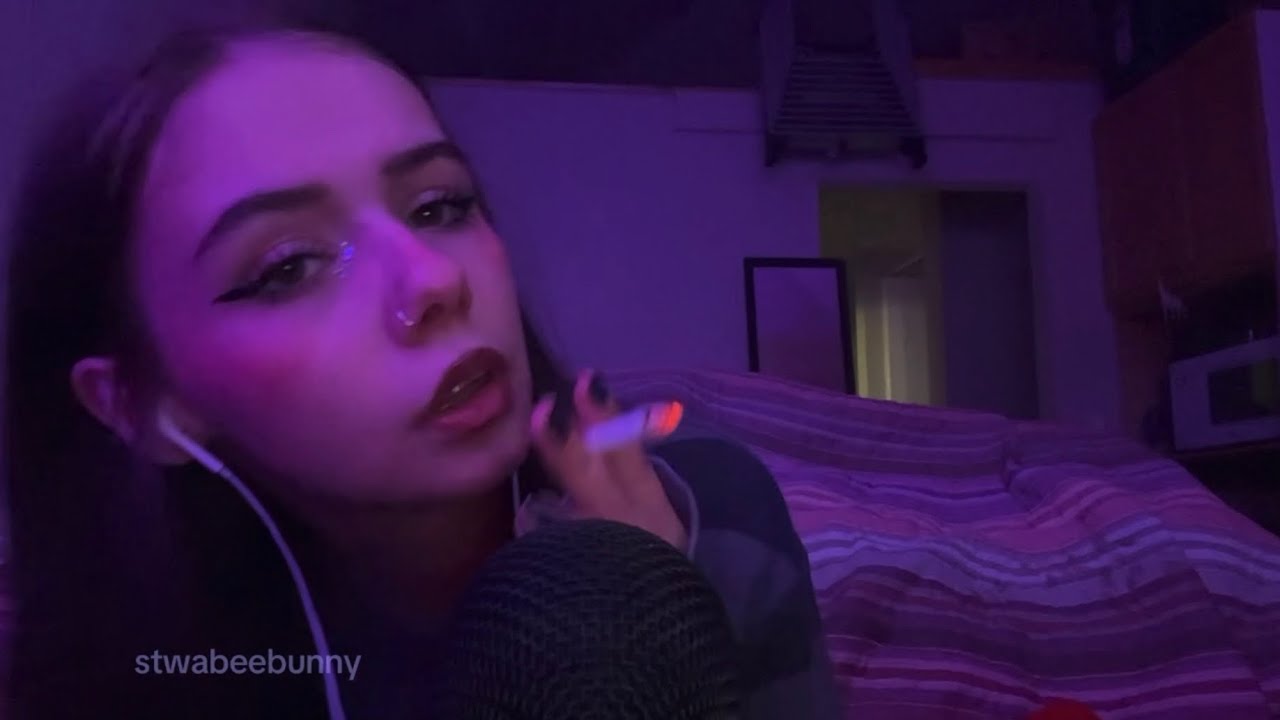 smoking ASMR - stwabeebunny 