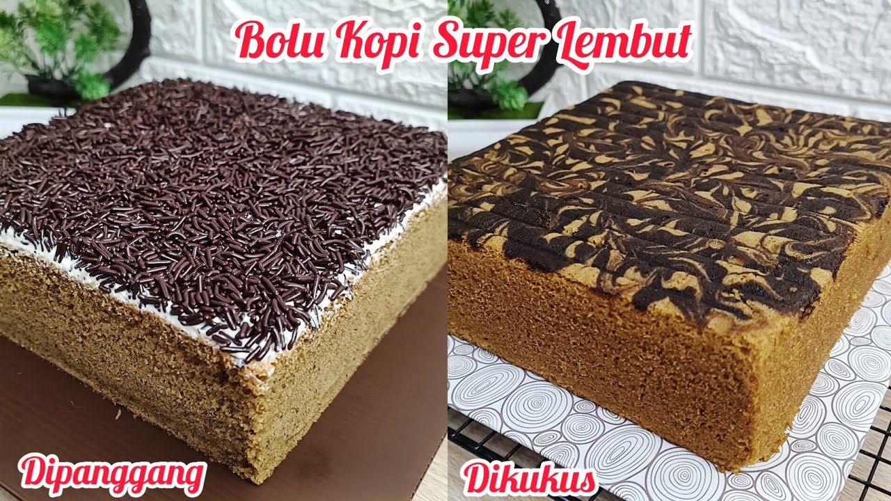 SEMUA ENAK DAN SUPER LEMBUT BOLU KOPI TAKARAN SENDOK ANTI GAGAL