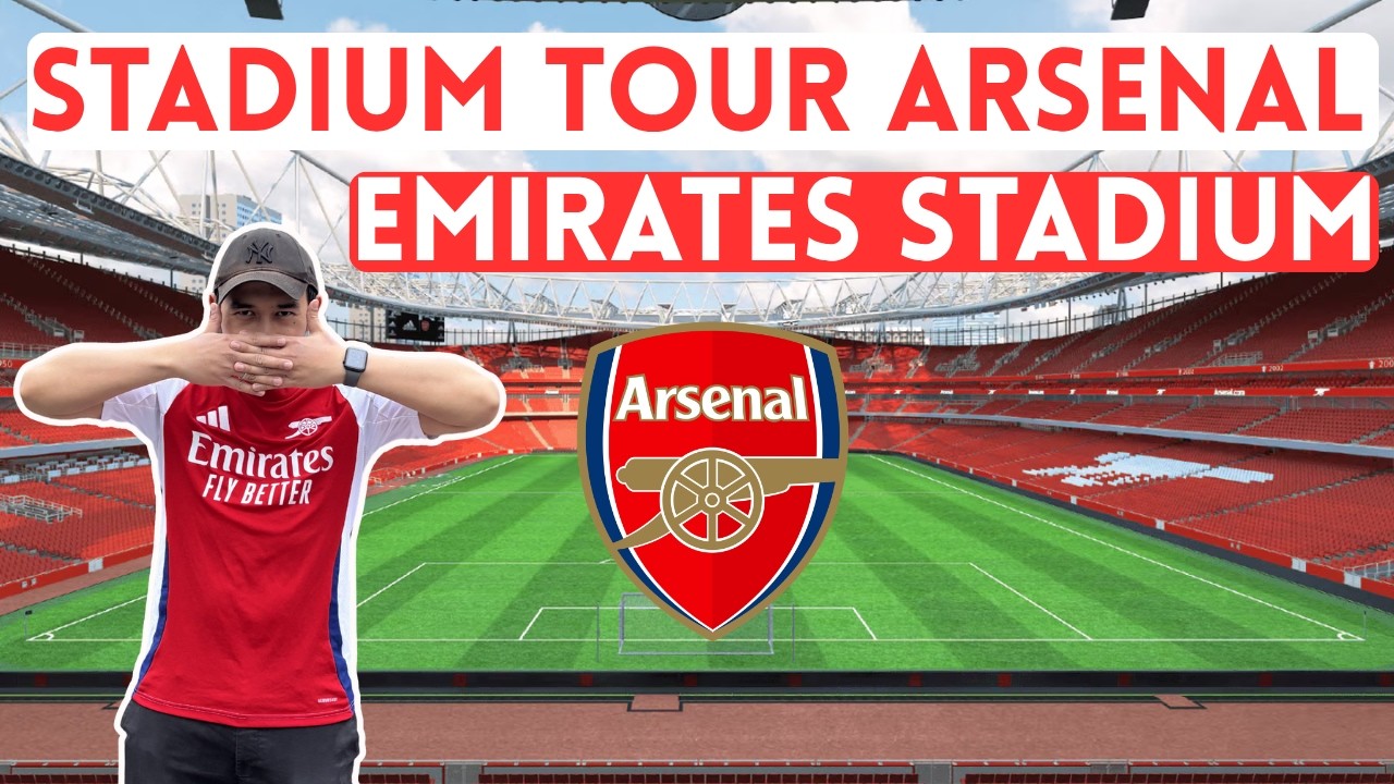 TOUR STADION ARSENAL EMIRATES STADIUM LONDON