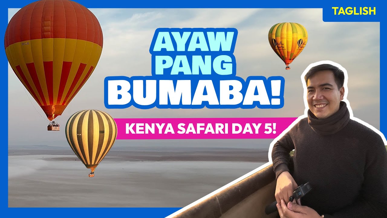 Hot Air Balloon and Leopards in Masai Mara: KENYA SAFARI DAY 5 - The Poor Traveler Filipino (Africa)
