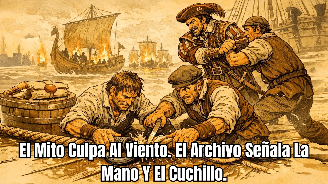 Una Flota “Invencible” Perdió Sus Anclas En La Noche Equivocada | Armada Española (1588)