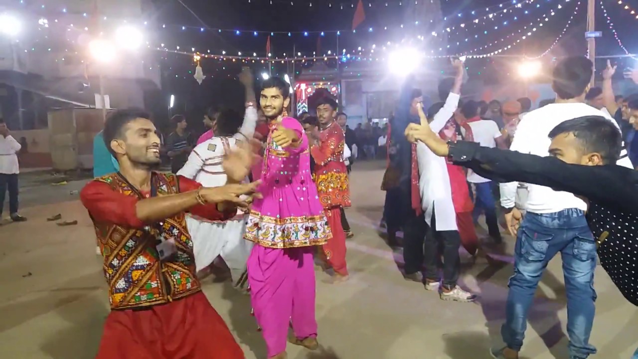 Kharva Samaj Aayojit Navratri Dance in Mundra Kharva Chowk Last Day 2017 Mundra-Kutch