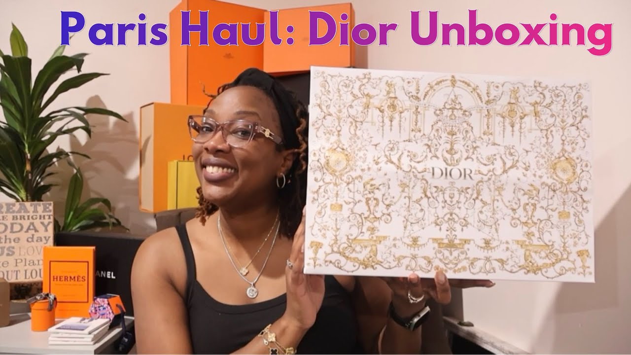 Paris Haul: My First Dior Bag Unboxing 