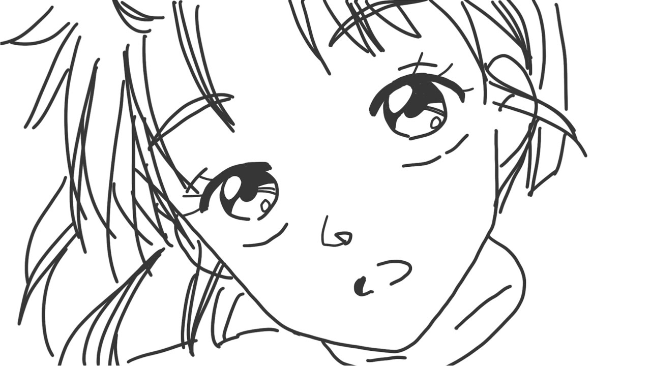 3分で描くイラスト｜21日目:女の子