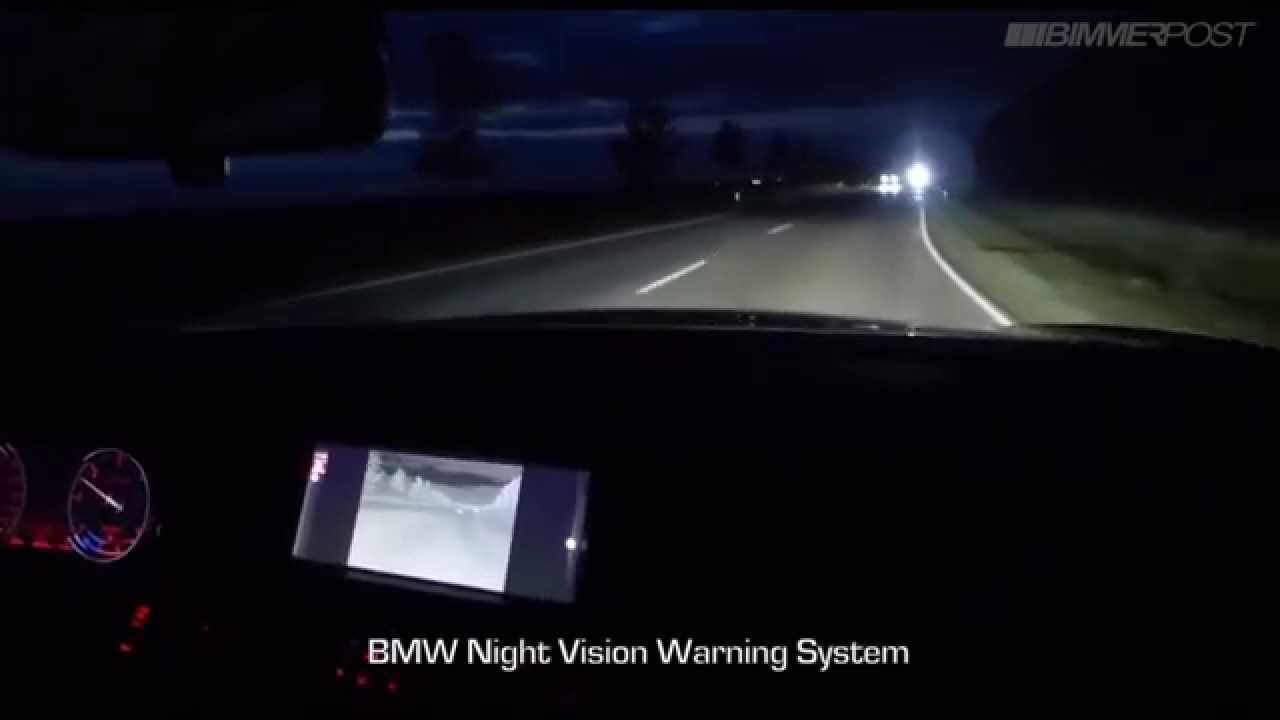 BMW Night Vision In Action