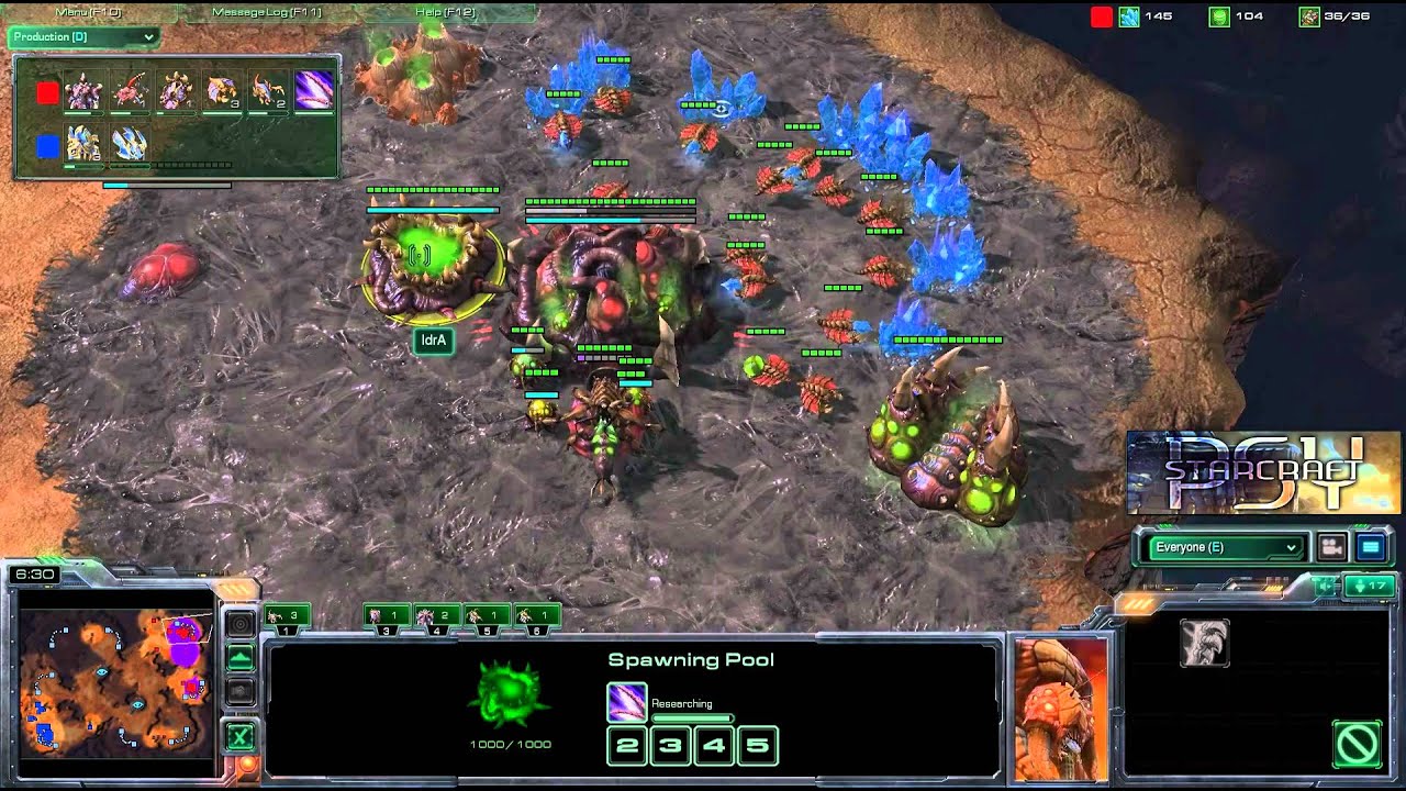 SC2 HD #152 g1 IdrA[Z] vs KiwiKaki[P]