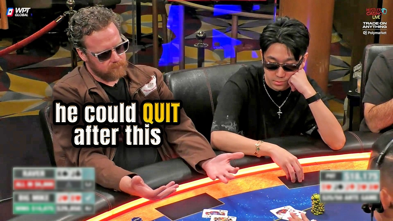 Raver Is Pressing All The RIGHT Buttons Against Big Mike @HustlerCasinoLive