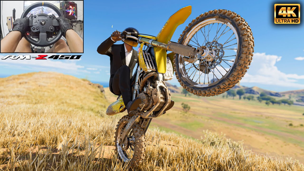 Suzuki RM-Z450 - The Crew Motorfest | Thrustmaster TX - Gameplay