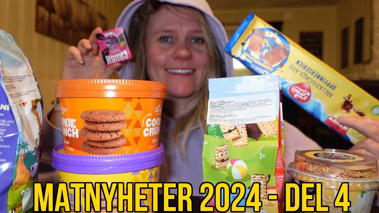 SMAKSTESTER MATNYHETER 2024 - DEL 4!