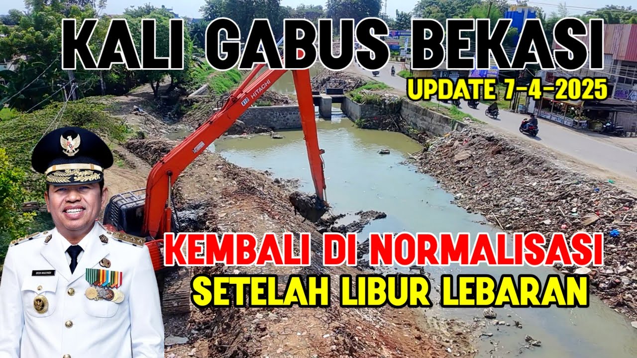 KEMBALI DI KERUK KALI GABUS BEKASI || KALI GABUS MENUJU PERUBAHAN#dedimulyadi