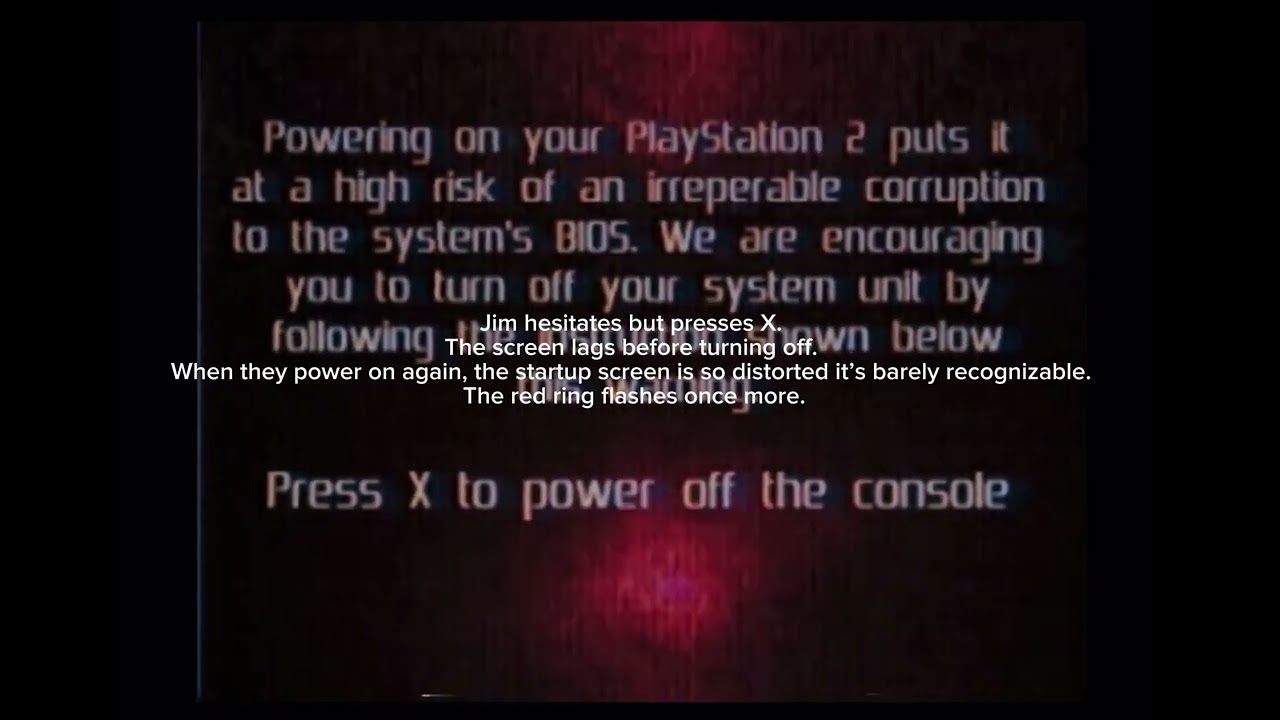 PS2 Killscreen with ChatGPT text to speech