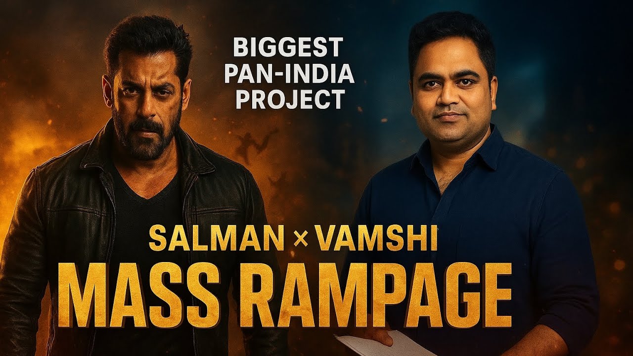 Salman Khan × Vamshi: Biggest Mass Entertainer 