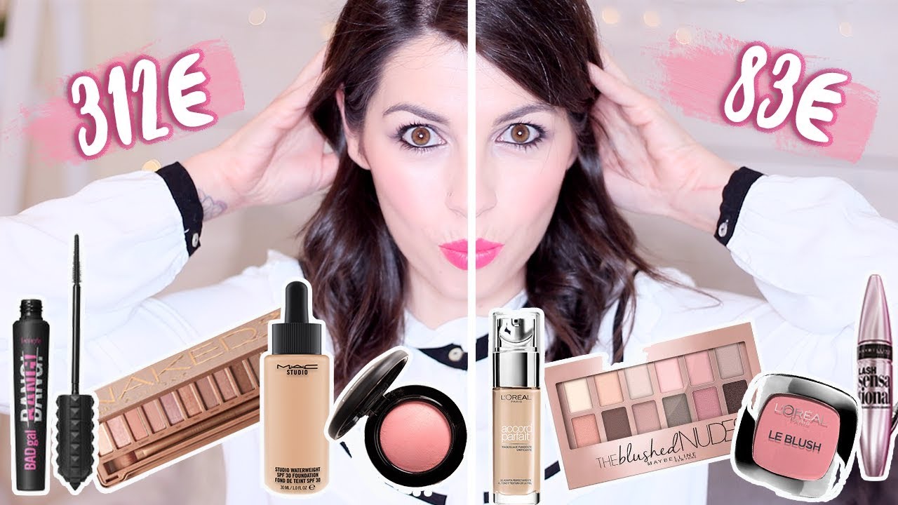 MAQUILLAJE LOW COST vs ALTA GAMA | CLONES! Probando maquillaje nuevo!! | AniPills