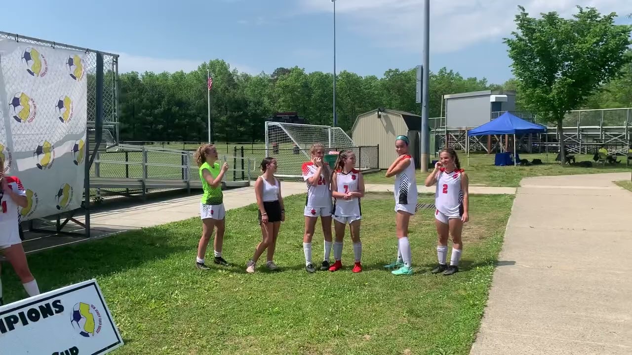 Medal Presentation for NJ Challenge Cup Winners Marlton U15 Travel