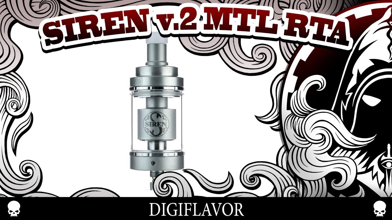 SIREN V.2 MTL RTA by DIGIFLAVOR | ОБЗОР, И СРАВНЕНИЕ С HASTUR MTL RTA | ТАК КТО ЖЕ ТОП СИГАРЕТНИК?