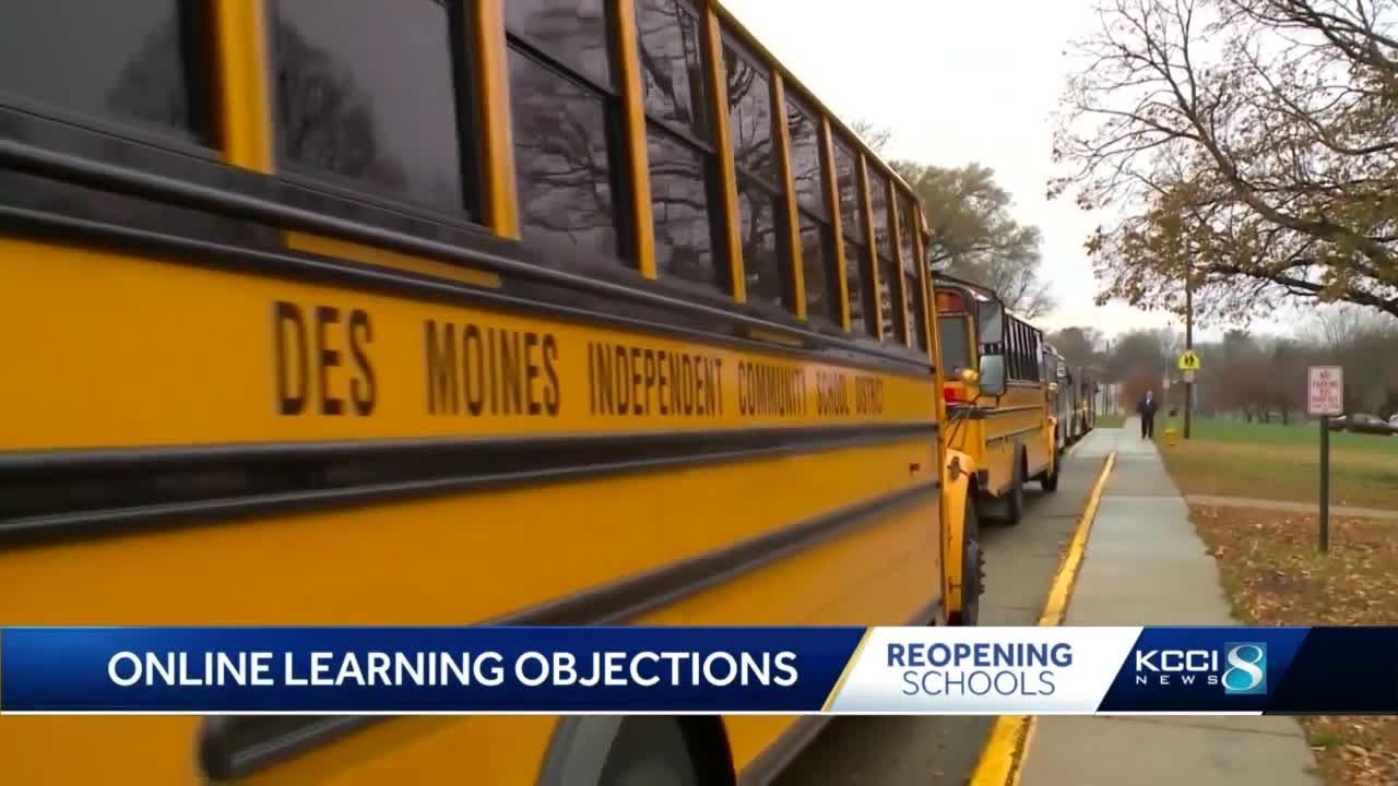 Des Moines parents hold press conference pleading for hybrid option