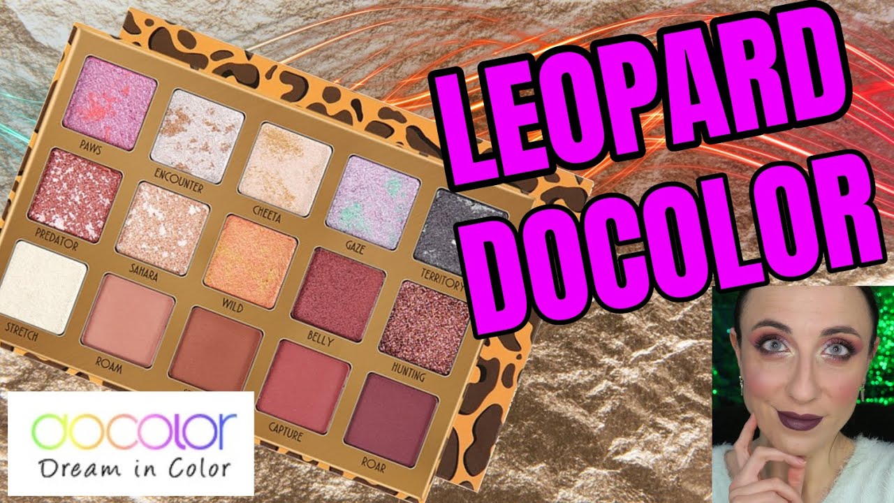 🌟🌟 LEOPARD de DOCOLOR 🌟🌟 swatches, demostración, tutorial, review ¿Merece la pena?