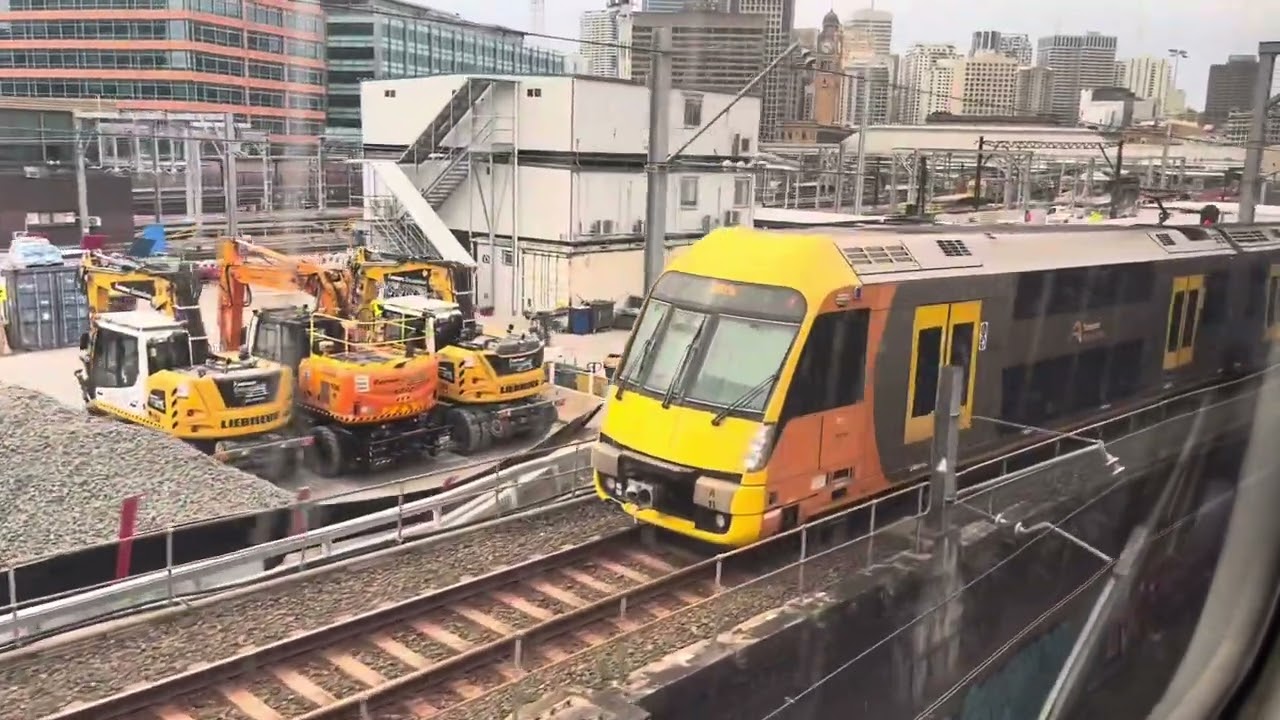 Sydney Trains - K set Vlog, and Delayed Sydney Trains