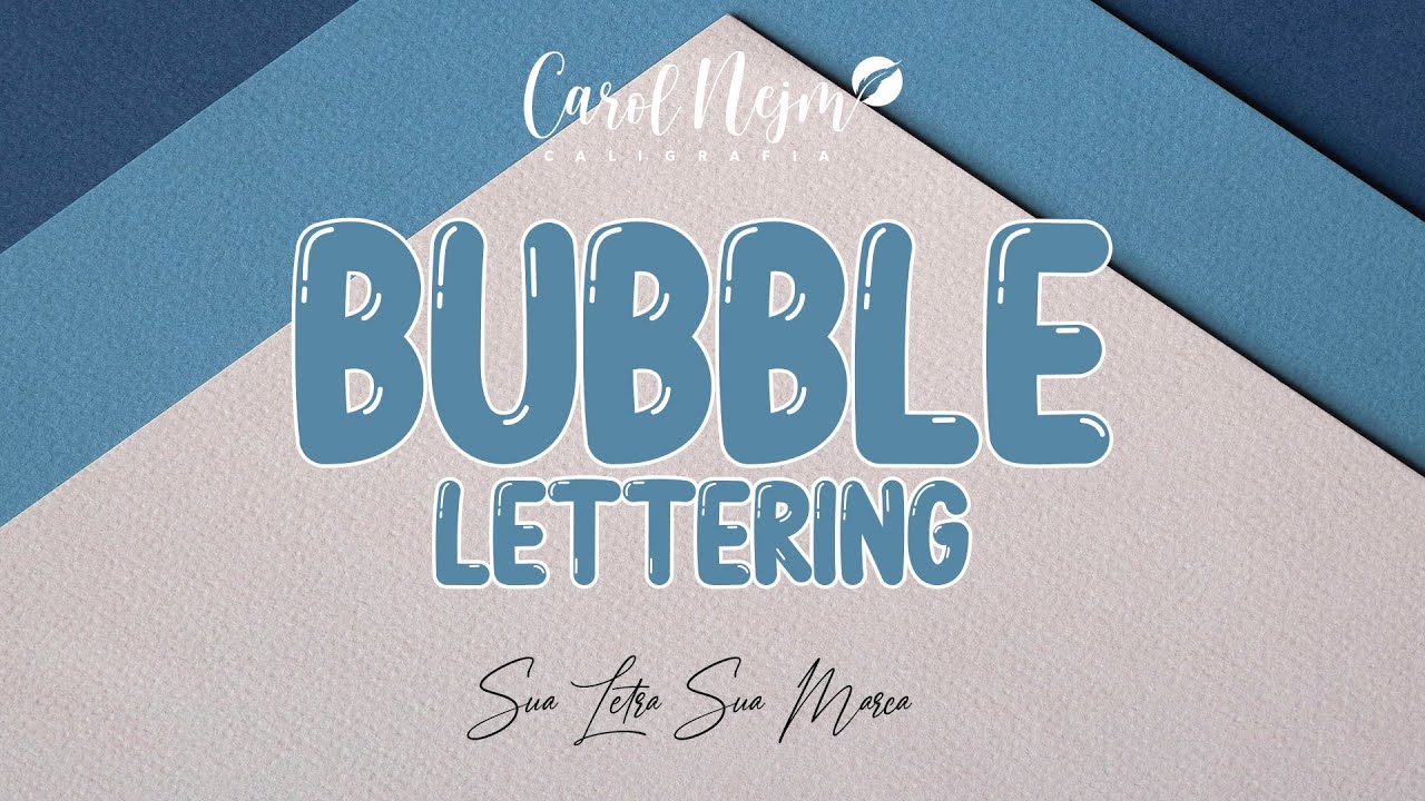Como fazer letras fofinhas | Aula de Lettering | Letra linda