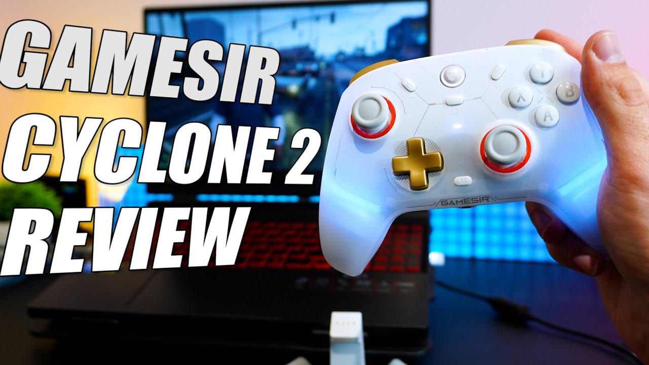 GameSir CYCLONE 2 Controller - Unboxing, Setting Up, Gaming Test