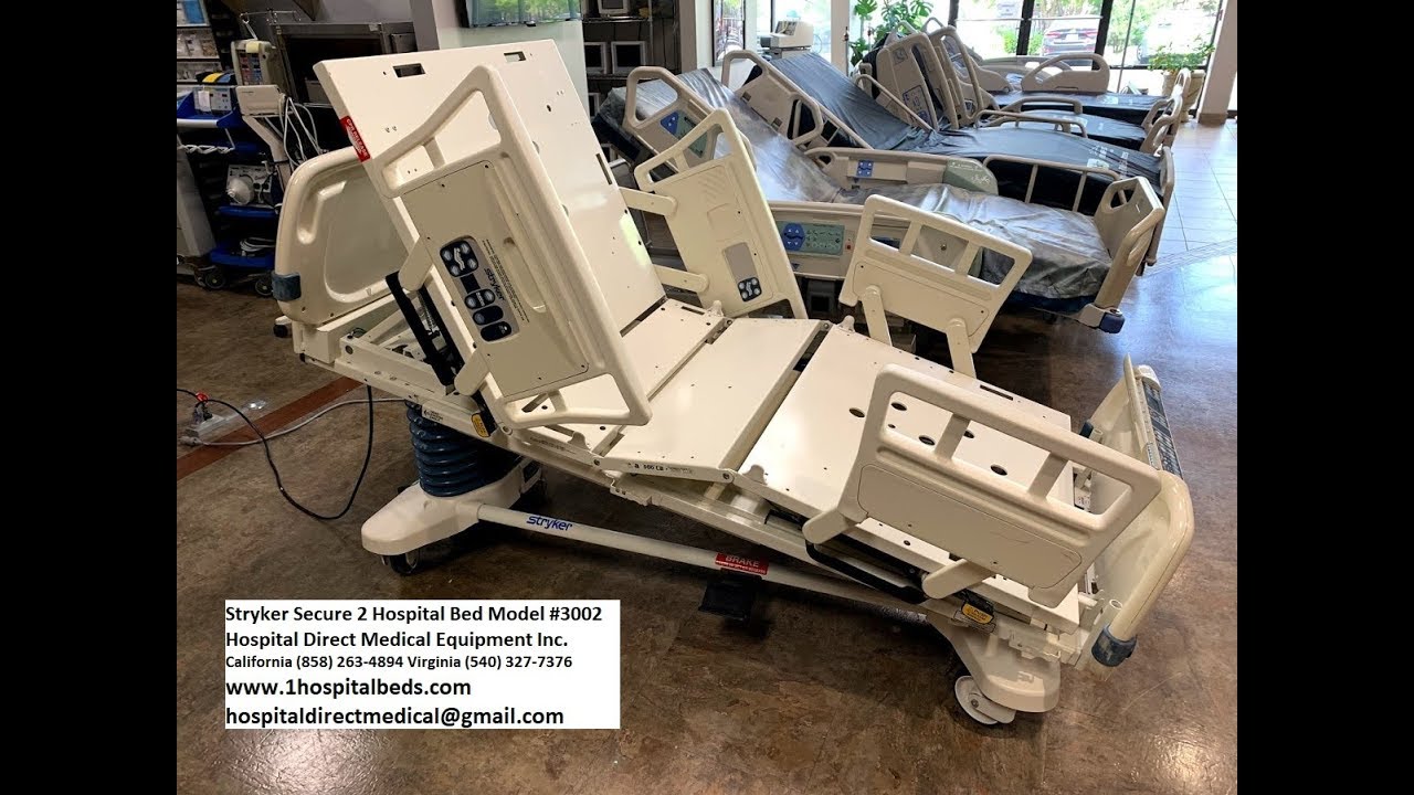 Stryker Secure 2 Bed How to Set Chair Position