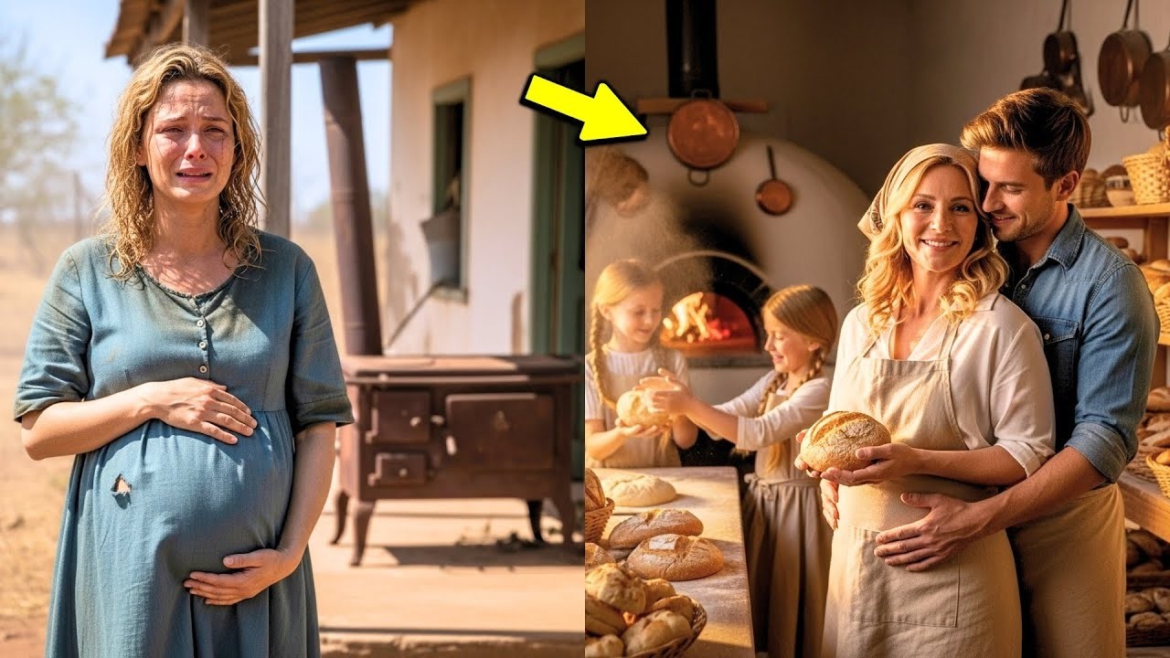 MARIDO DEJÓ A SU ESPOSA EMBARAZADA EN LA GRANJA CON UNA ESTUFA VIEJA    AÑOS DESPUÉS SE ARREPINTI