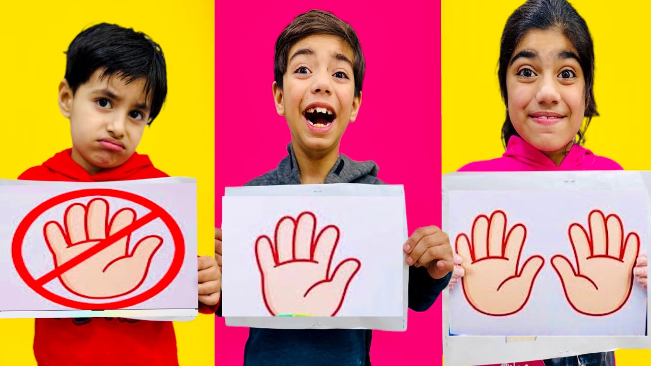 game challange with one hand no hand both hand||minsa saim omer eshaal anaya k sath ||punishment