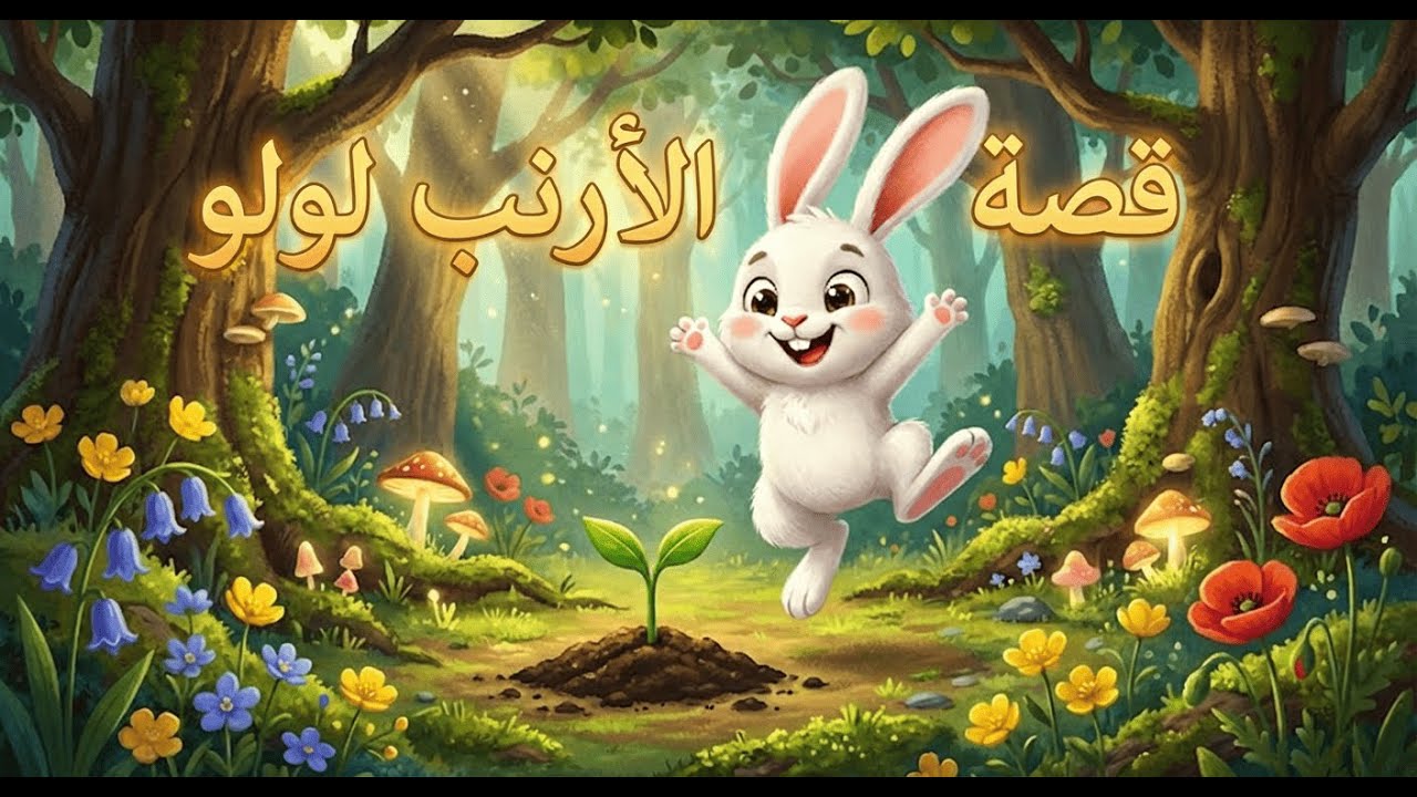 🌟 الأرنب لولو يتعلم الصبر – قصة للأطفال قبل النوم 🐇✨