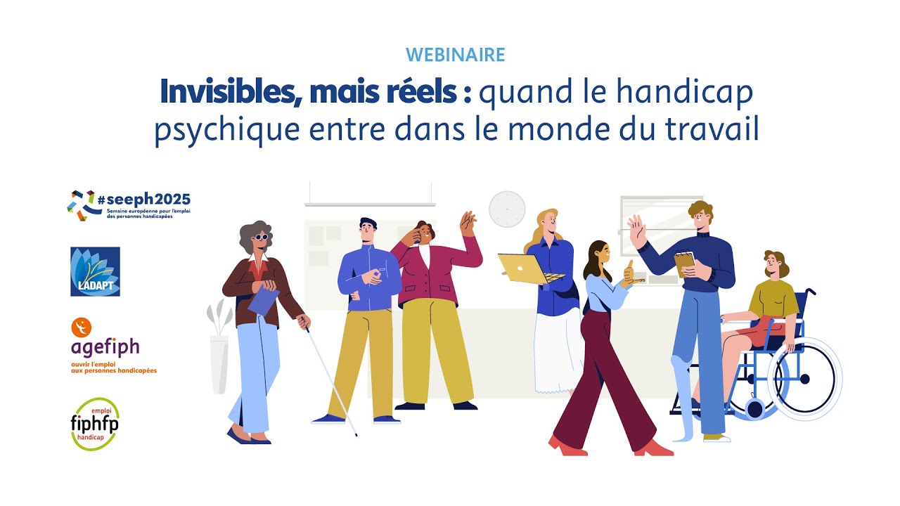 Invisibles mais réels : quand le handicap psychique entre dans le monde du travail