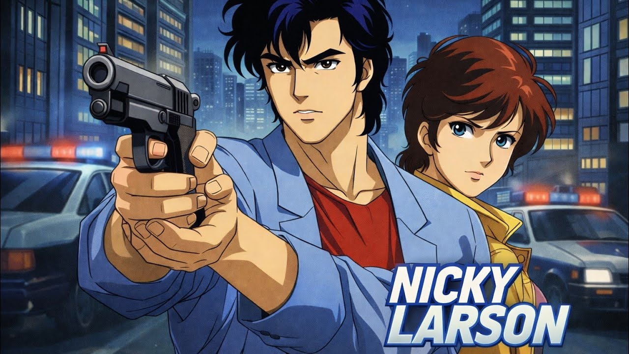 Nicky Larson ( City hunter)  hommage qui plaira au plus grand fan 