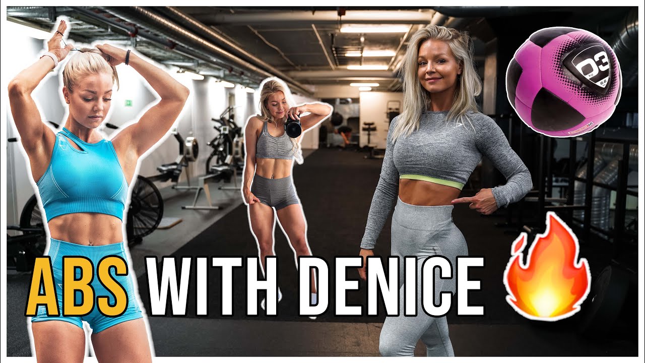 Denice ultimate ABS WORKOUT - Wall ball edition