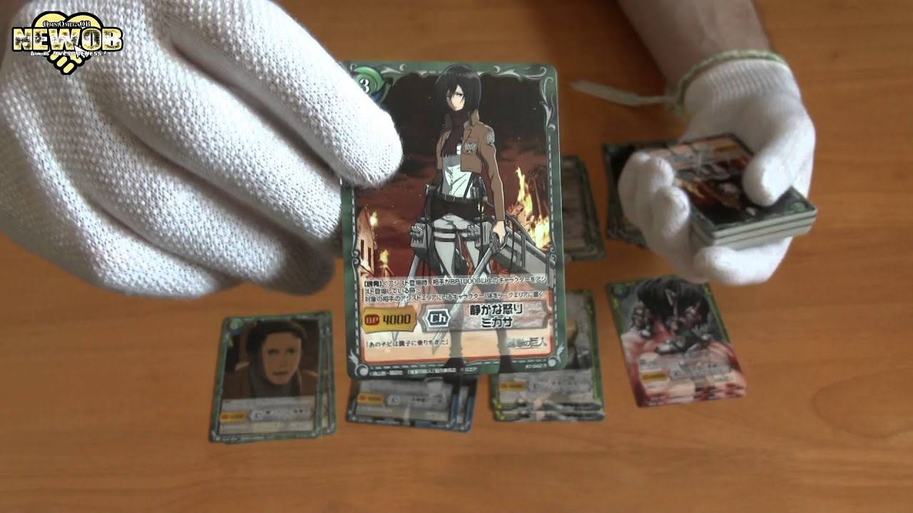 Attack on Titan - Sieg Krone Trading Cards