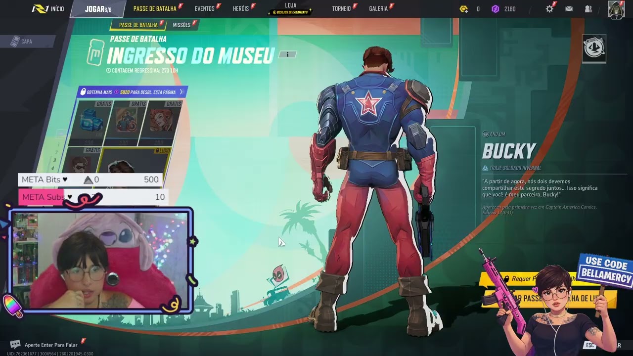 🔴 MARVEL RIVALS com o chat ✨ (Part 12/18)