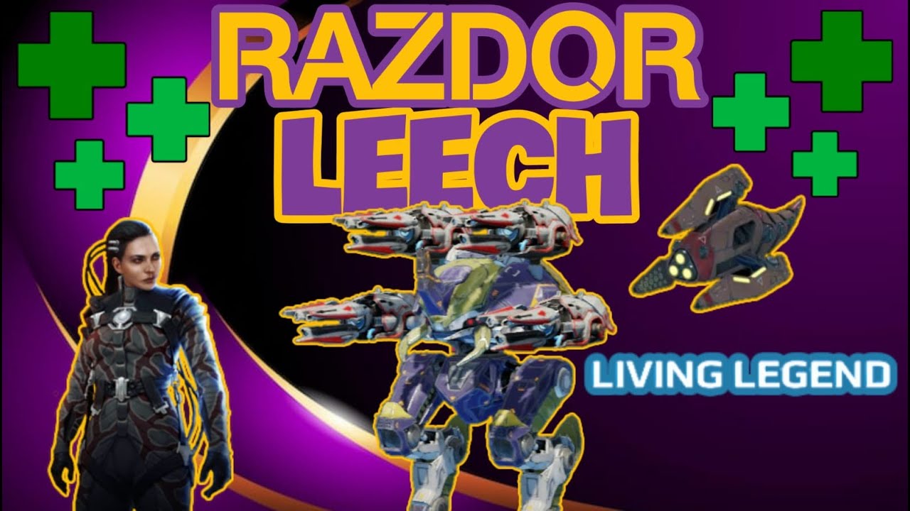 Razdor Leech with Paralysis | War Robots