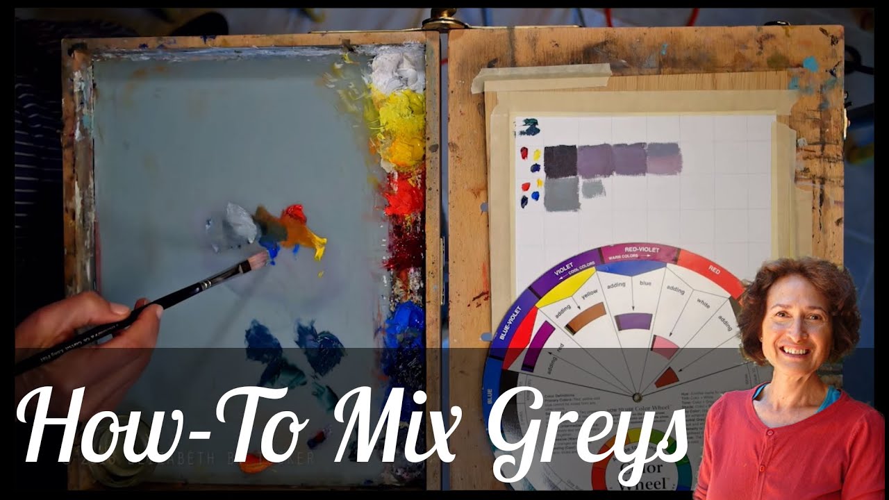 How to Mix Your Own Greys - Oil Painting Tutorial