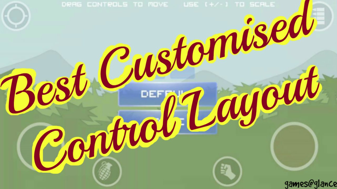DA2 Mini Militia Best Control Layout Ever !! (HandCam)