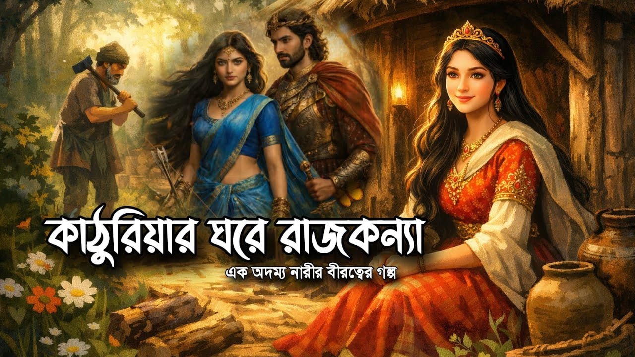 কাঠুরিয়ার ঘরে রাজকন্যা।এক অদম্য নারীর বীরত্বের গল্প।Tamanna Appi.