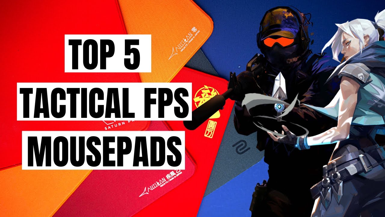 Top 5 Mousepads FOR TACTICAL FPS (Valorant/CS2/R6)