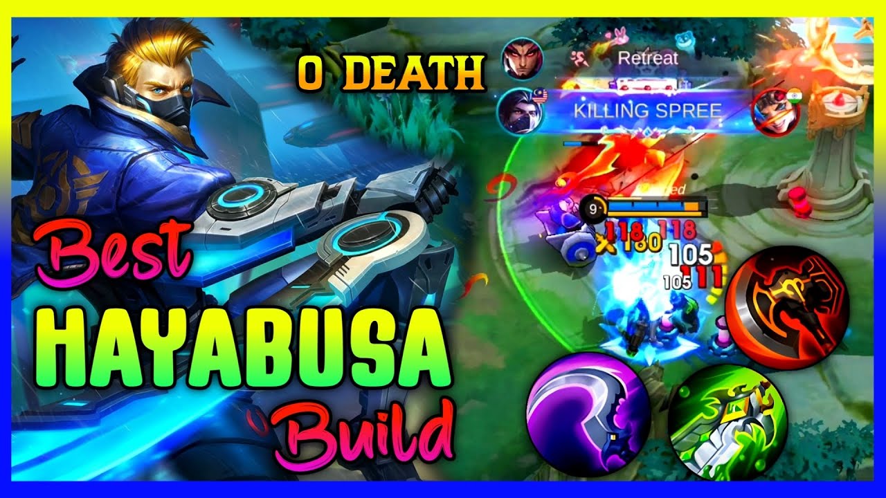 0 Death !! Hard Carry Hayabusa Deadly Jungler!! - Best Build for Hayabusa 2025 ~ MLBB #sandzymlbb