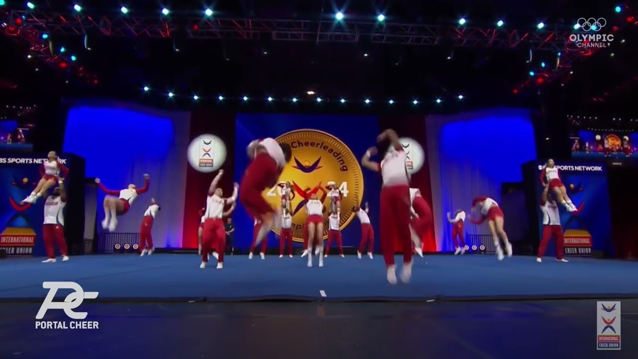 Team Mexico Coed Premier ICU World Cheerleading Championship 2024 Finals
