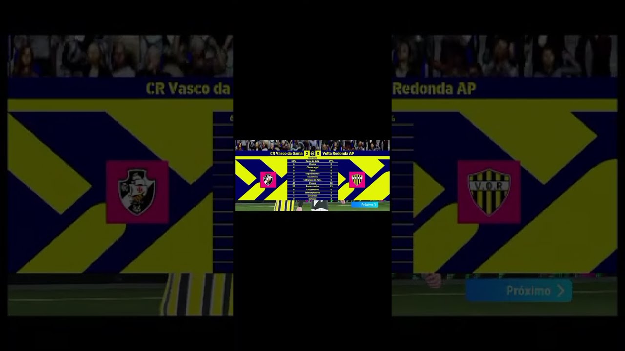 Vasco x Volta Redonda ao vivo com imagem! (Game Play 🎮)