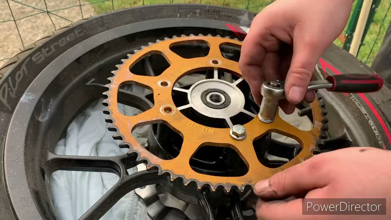 Changement de la couronne et du pignon de boîte !! Mrt pro 😀