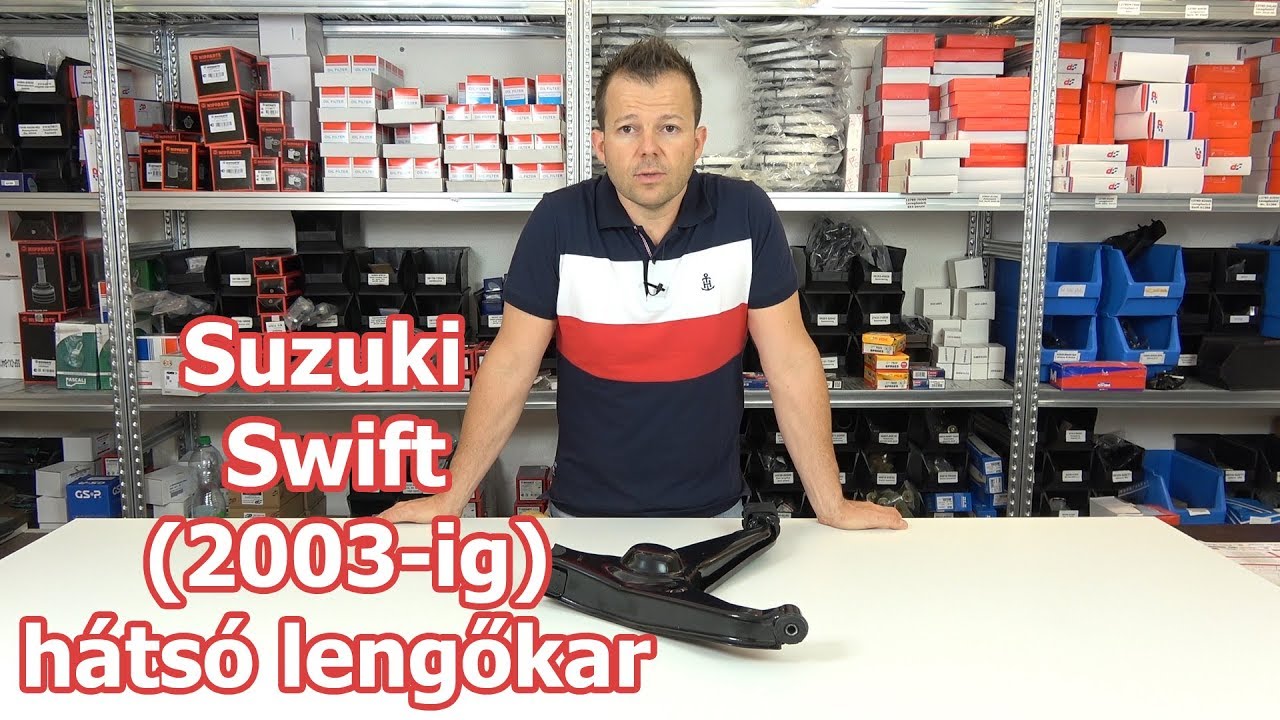 📍[BLOG 19.] Suzuki alkatrészek webáruház. Suzuki Swift hátsó lengőkar. 1990-2003-ig.