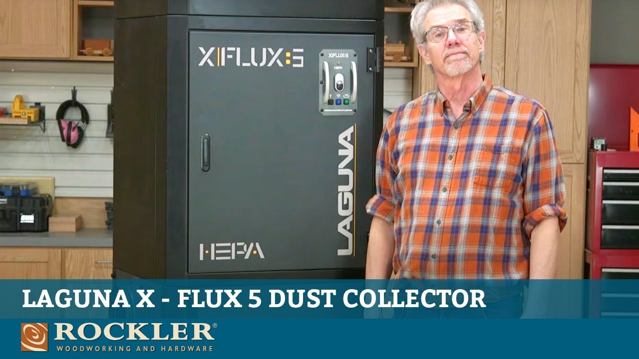 Laguna X | Flux : 5 5HP 220V HEPA Cyclone Dust Collector Overview